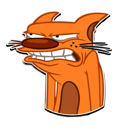 Стикер 25 Набор эмоджи по мульту «CatDog Котопёс» в HD качестве