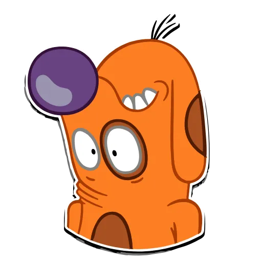 Стикер 38 Набор эмоджи по мульту «CatDog Котопёс» в HD качестве