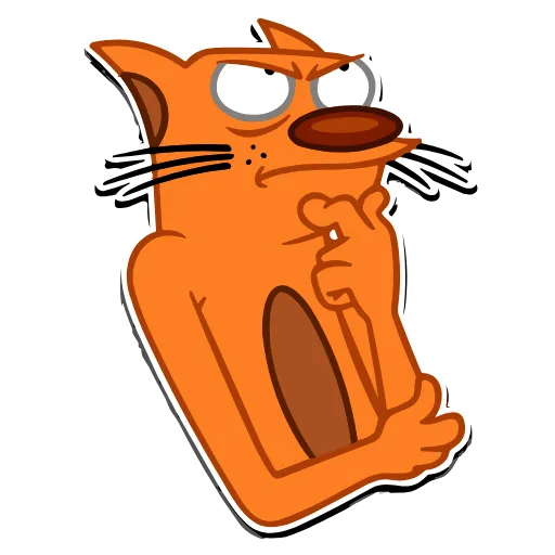 Стикер 3 Набор эмоджи по мульту «CatDog Котопёс» в HD качестве