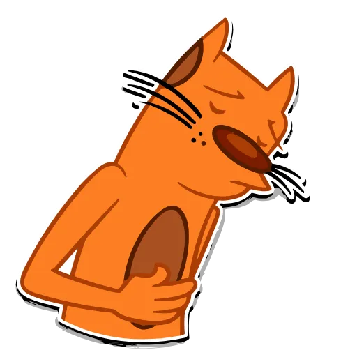 Стикер 15 Набор эмоджи по мульту «CatDog Котопёс» в HD качестве