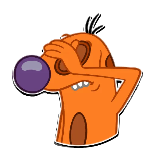 Стикер 32 Набор эмоджи по мульту «CatDog Котопёс» в HD качестве