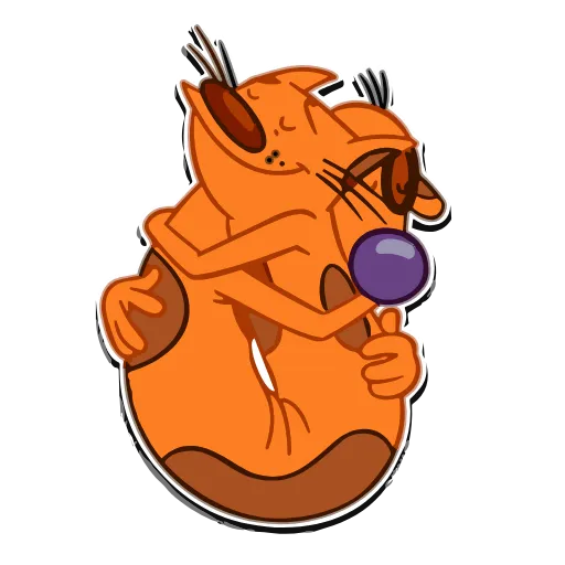 Стикер 41 Набор эмоджи по мульту «CatDog Котопёс» в HD качестве