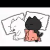 Стикер 22 ️ котики