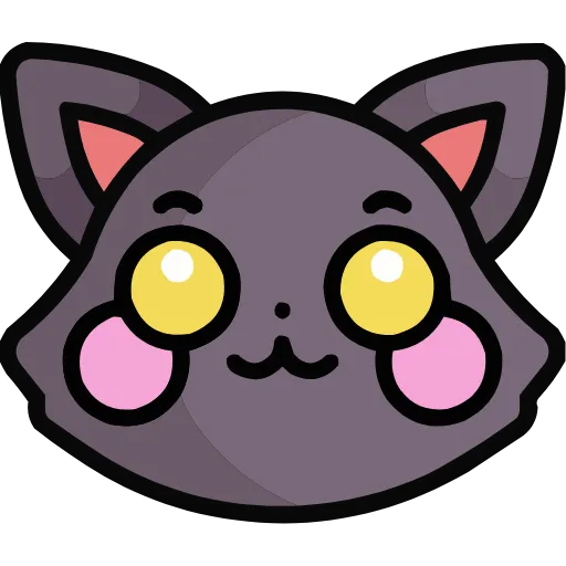 Стикер 38 🥰 Cat Emoji HD