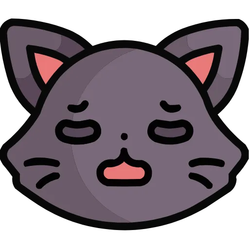 Стикер 19 🥰 Cat Emoji HD