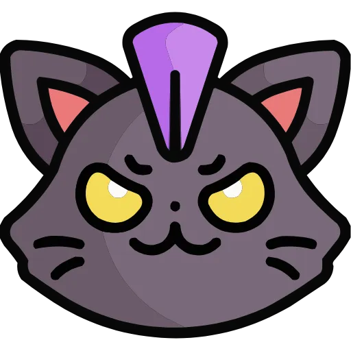 Стикер 12 🥰 Cat Emoji HD