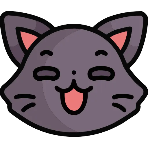 Стикер 15 🥰 Cat Emoji HD