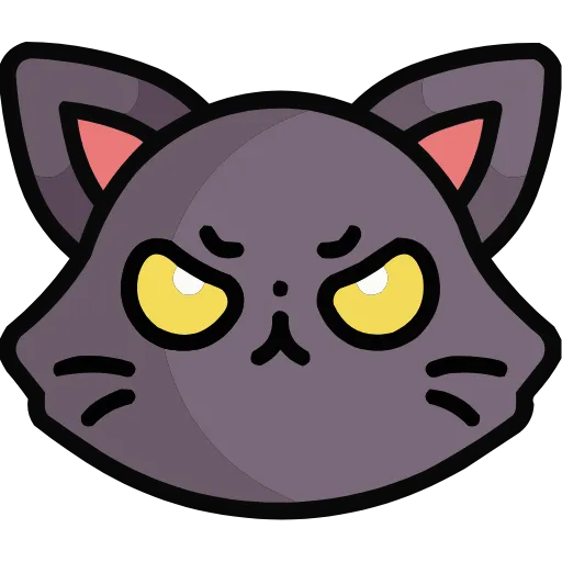 Стикер 23 🥰 Cat Emoji HD