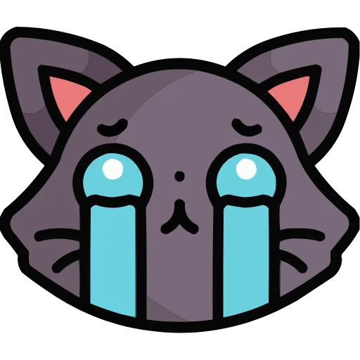 Стикер 13 🥰 Cat Emoji HD