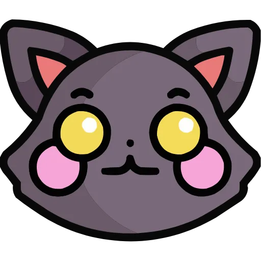 Стикер 53 🥰 Cat Emoji HD