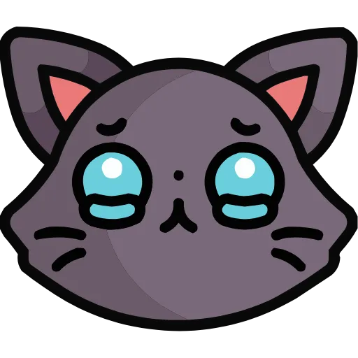Стикер 31 🥰 Cat Emoji HD