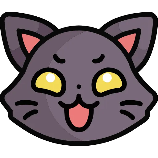 Стикер 24 🥰 Cat Emoji HD