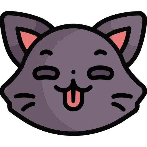 Стикер 35 🥰 Cat Emoji HD