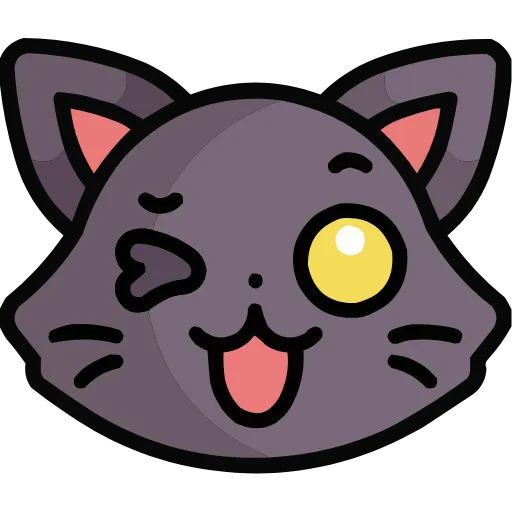 Стикер 20 🥰 Cat Emoji HD