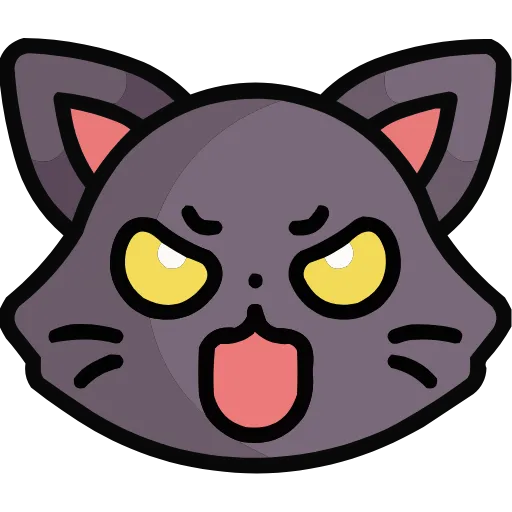 Стикер 7 🥰 Cat Emoji HD