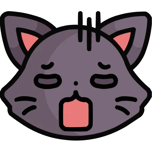 Стикер 22 🥰 Cat Emoji HD