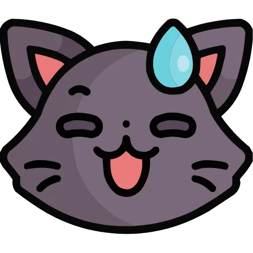 Стикер 37 🥰 Cat Emoji HD