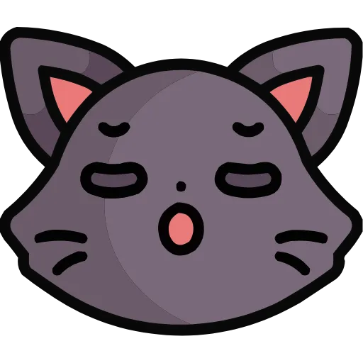 Стикер 45 🥰 Cat Emoji HD