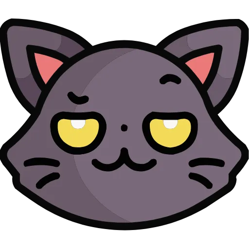 Стикер 26 🥰 Cat Emoji HD