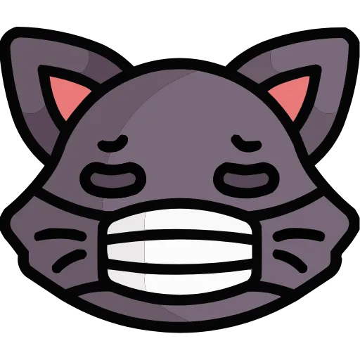 Стикер 9 🥰 Cat Emoji HD