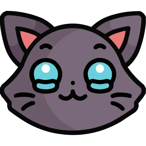 Стикер 21 🥰 Cat Emoji HD