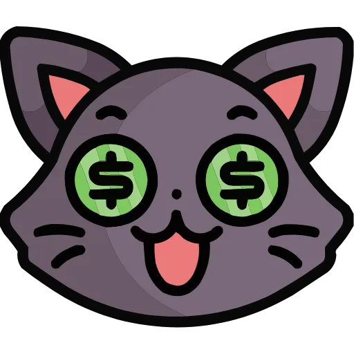 Стикер 29 🥰 Cat Emoji HD