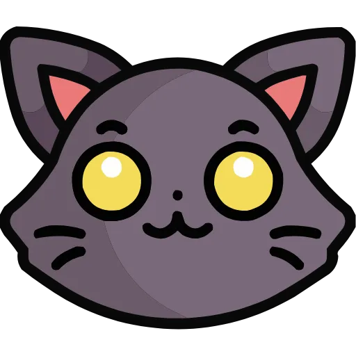 Стикер 36 🥰 Cat Emoji HD