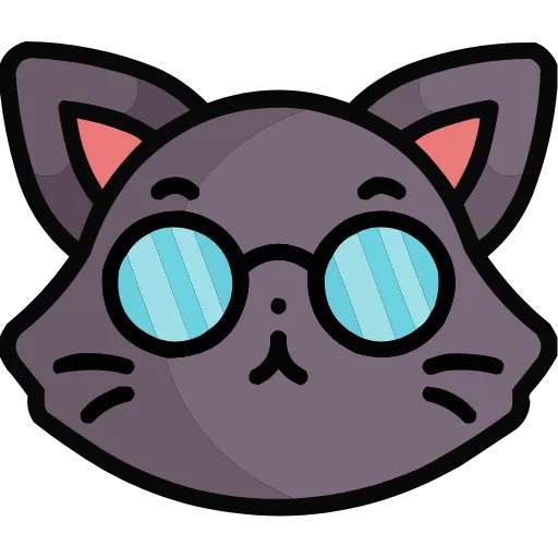 Стикер 2 🥰 Cat Emoji HD