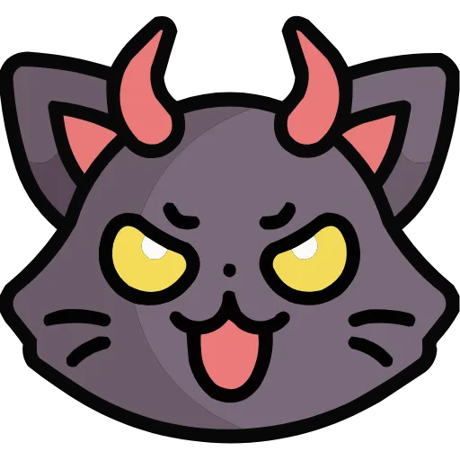 Стикер 3 🥰 Cat Emoji HD