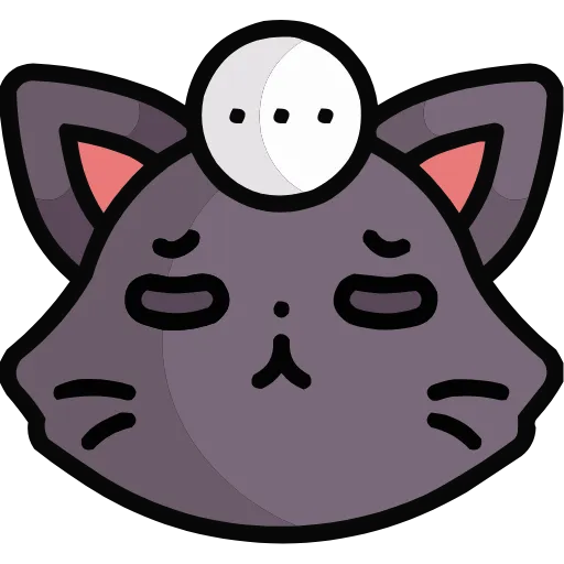 Стикер 11 🥰 Cat Emoji HD