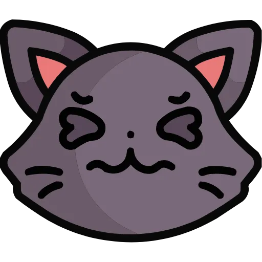 Стикер 28 🥰 Cat Emoji HD