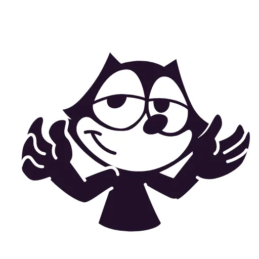 Стикер 25 Felix