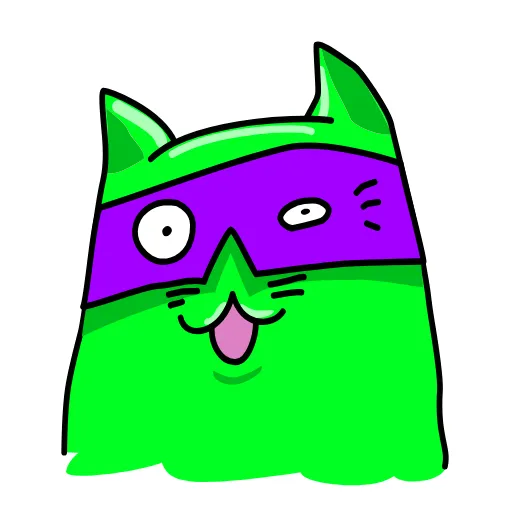 Стикер 3 Cat ICQ