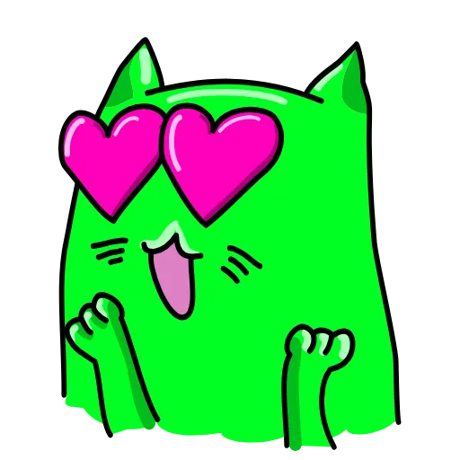 Стикер 35 Cat ICQ