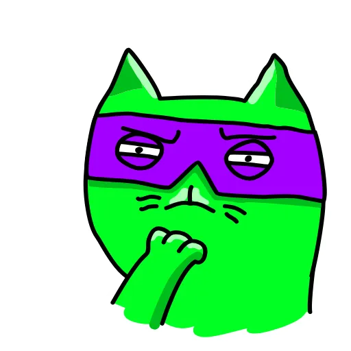 Стикер 2 Cat ICQ