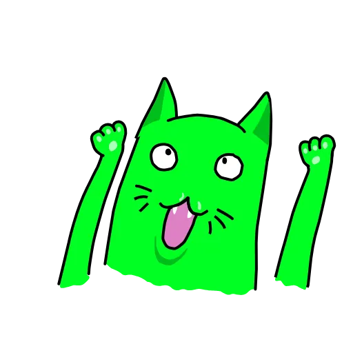 Стикер 20 Cat ICQ