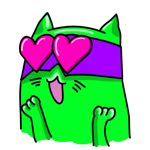 Стикер 15 Cat ICQ