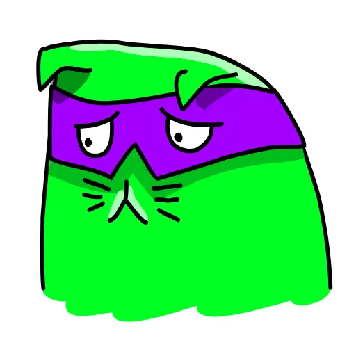 Стикер 9 Cat ICQ