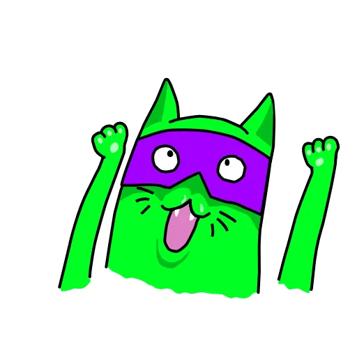 Стикер 4 Cat ICQ