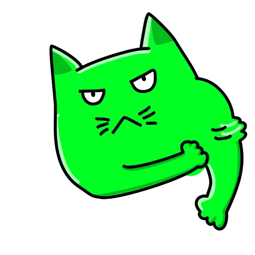 Стикер 29 Cat ICQ