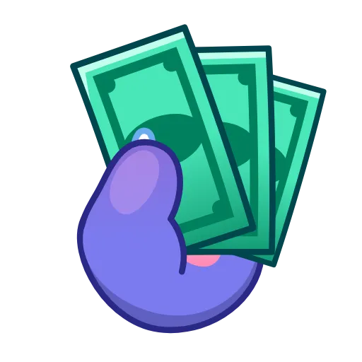 Стикер 50 Cat Paws Emoji