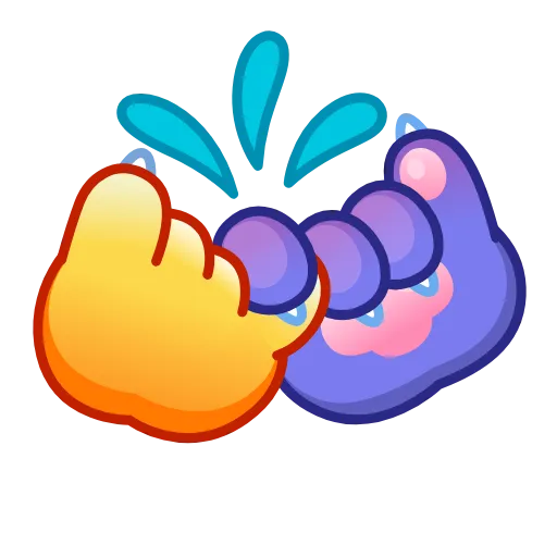 Стикер 25 Cat Paws Emoji