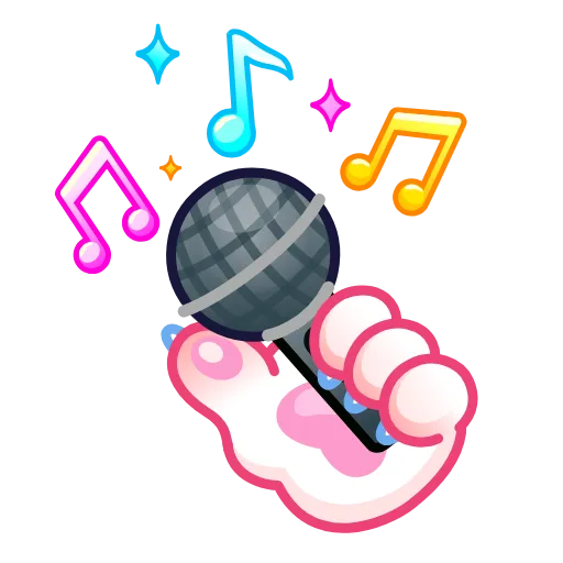 Стикер 52 Cat Paws Emoji