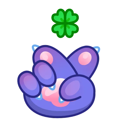 Стикер 8 Cat Paws Emoji