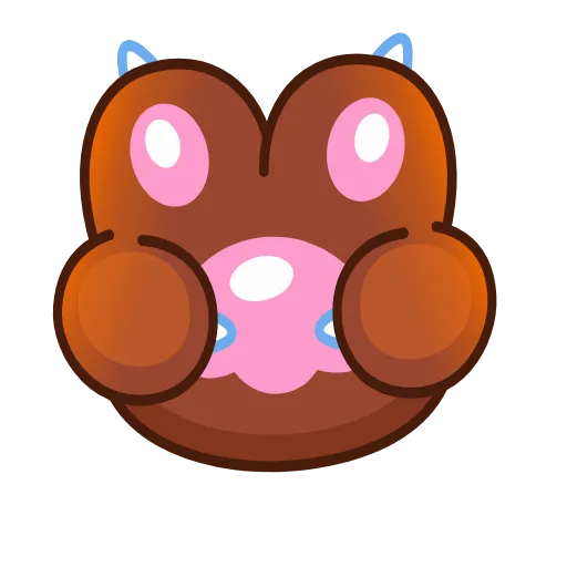 Стикер 17 Cat Paws Emoji