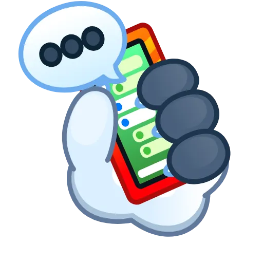 Стикер 43 Cat Paws Emoji