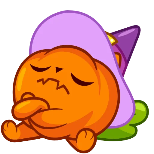 Стикер 14 Cat Pumpkin