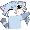 Стикер 35 😏 Кот Урка