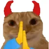 Стикер 19 Cat Memes