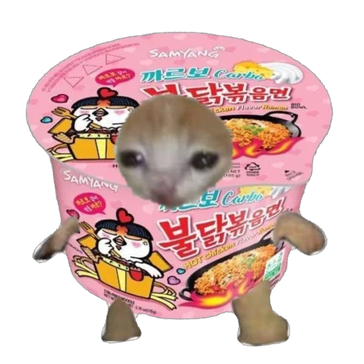 🫥 Стикер «Cat Eat» для Telegram